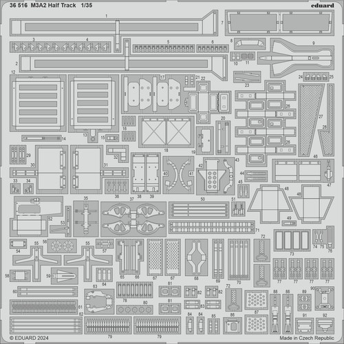 Eduard 36516 m3a2 - eduard,