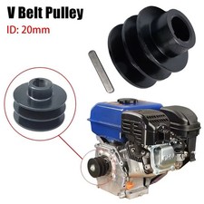 1Pcs ID 20mm V Belt Pulley