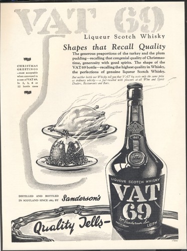 1930s vintage advert vat - vat, 69