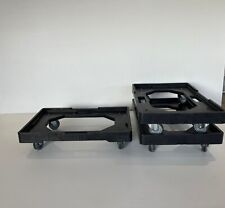 2 X USED HEAVY DUTY PLASTIC