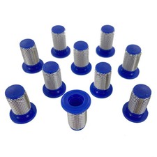ARAG Blue 50 Mesh Top Hat Crop Sprayer Nozzle Filter 10 Pack Allman Hardi etc