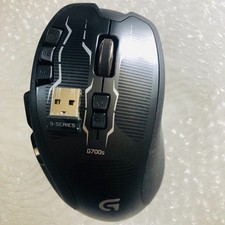 Logitech G700s Mouse 8200 DPI Wireless Rechargeable Gaming 13 Buttons for PC/Mac