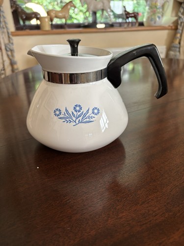 Pyrosil corning ware blue - corning,