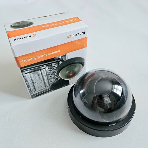Dummy dome camera black - dome,