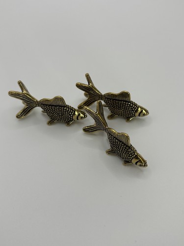Brass fish ornaments - brass,