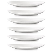 Set Of 6 Arc 30cm White