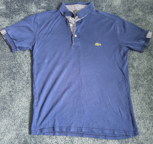 Lacoste blue polo shirt - blue, mens