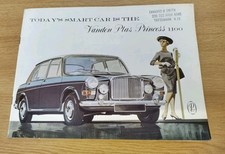 Vanden Plas Princess 1100 Sales Brochure, 12 Page, 1964, Pub #2232