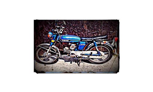 1973 yb100 bike motorcycle - 1973,