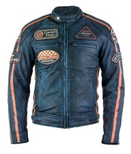 Mens British Motorcycle Black