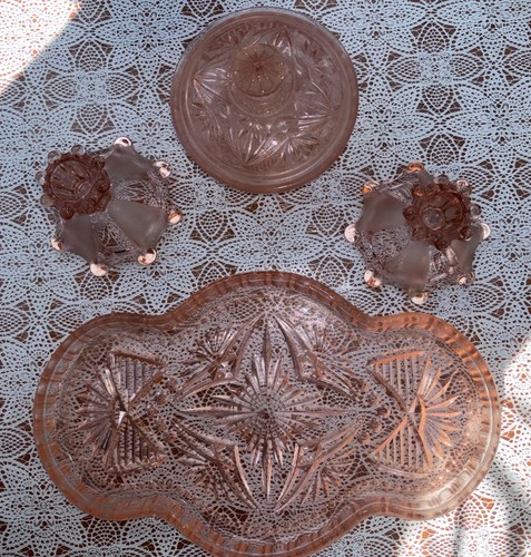 Vtg pieces heavy art deco - ,