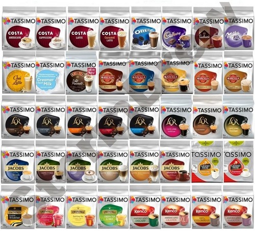 Tassimo discs packs - 3x, t-discs