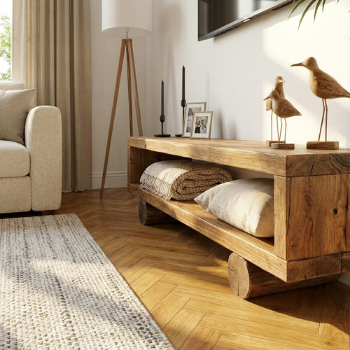 Handmade rustic solid - rustic, wood