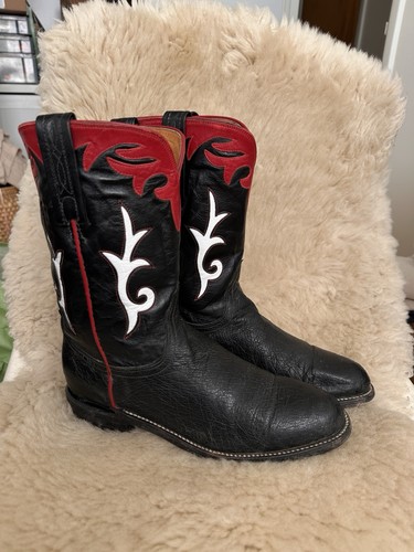 Vintage lucchese inlay western - vintage,