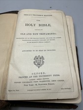 1800s Bible KJV Old New