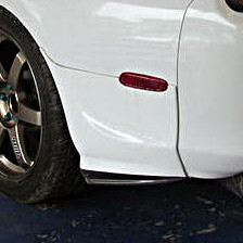 Toyota Supra Ridox Style Carbon Fiber Lip Rear Bumper Spats for Body Kit v8