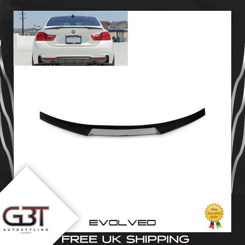 Rear boot spoiler bmw series - rear,