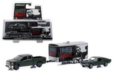 Steve McQueen Bullitt Mustang & 2016 Dodge RAM 2500 & Bullitt themed Trailer New