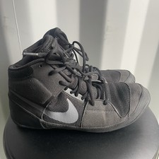 Nike Fury Men's Wrestling Training MMA Shoes Black/Dark Grey AO2416-010 Size 9.5