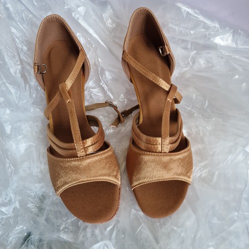 New women satin shoes latin - women,