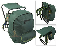 FISHING TACKLE SEAT BAG BACKPACK RUCKSACK CAMPING STOOL SEAT BOX TACKLE BOX BAG