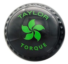 Taylor Bowls - Torque Lawn Bowls Size 1 Black Heavy