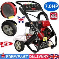 Petrol Pressure Washer 7.0HP High Power Jet Car Wash Cleaner Machine Heavy Duty
