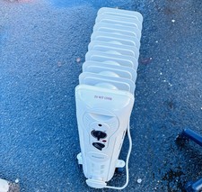 Dimplex DEOC15 1.5kW Oil Filled Column Heater with Adjustable Thermostat White