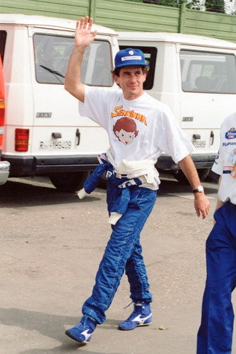 Ayrton senna original photo - ayrton,