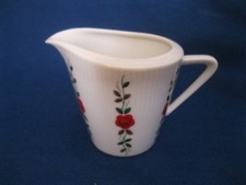 Seltmann Weiden Monika Milchkännchen rares Dekor Rosenranke rot/braun/grün 