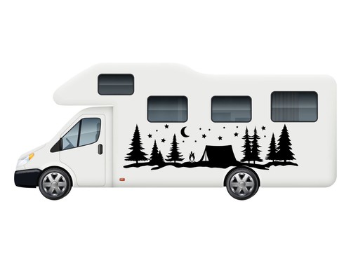Adventure car stickers camping - car,