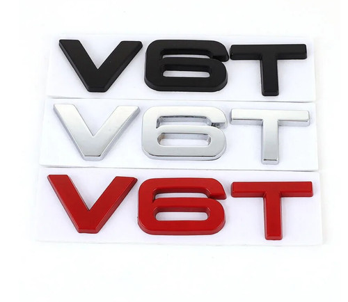 Aftermarket v6t badge - v6t, emblem