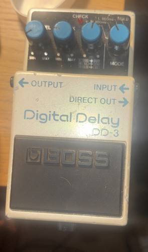 Boss digital delay pedal - delay,