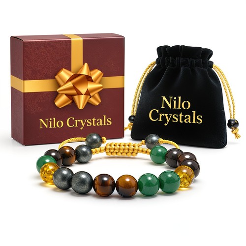 Money magnet crystal bracelet - money,