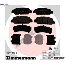 BRAKE PAD SET DISC BRAKE 25792.170.1 FOR HONDA SPIRIOR ACCORD/X/IX JADE/MPV 2.4L