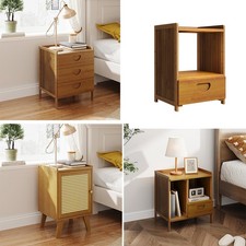 Compact Bamboo Bedroom Bedside