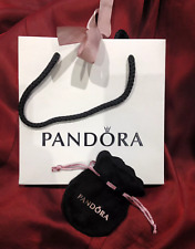 PANDORA Charm/Ring Box, Gift Bag, Velvet Pouch ex PANDORA STOCK