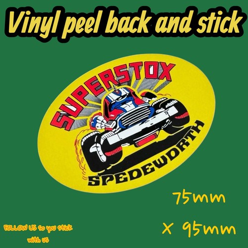 Spedeworth vinyl sticker stock - sticker,
