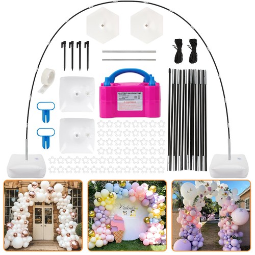 Balloon arch kit with electric - arch,