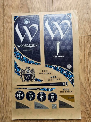 Woodstock embossed cricket - woodstock, bat
