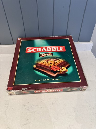 Mattel vintage scrabble deluxe - mattel,
