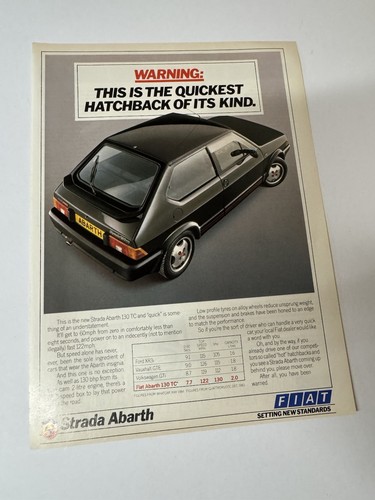 Original vintage 1985 fiat - original,