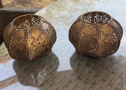 Two antique gold - two, 'antique'