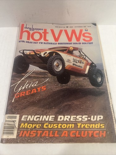Hot vws magazine november 1984 - magazine,
