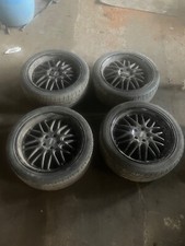 VW T4 TRANSPORTER SET OF 19” DOTZ ALLOY WHEELS WITH 255/40ZR19 LANDSAIL TYRES