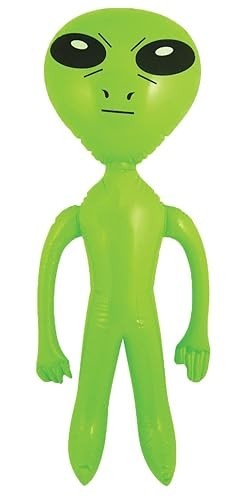 64cm inflatable alien - 64cm,