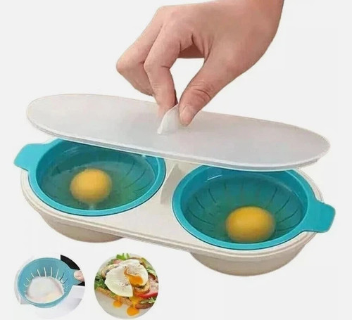 Egg cooker boiler double cup - egg,