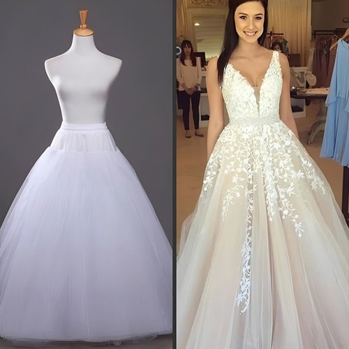 Hoop petticoat white - hoop,
