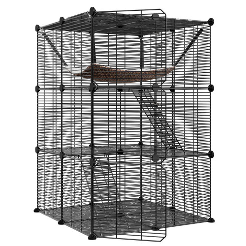 Tier indoor cat cage diy - cat,