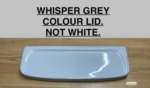 Toilet cistern lid grey - toilet,